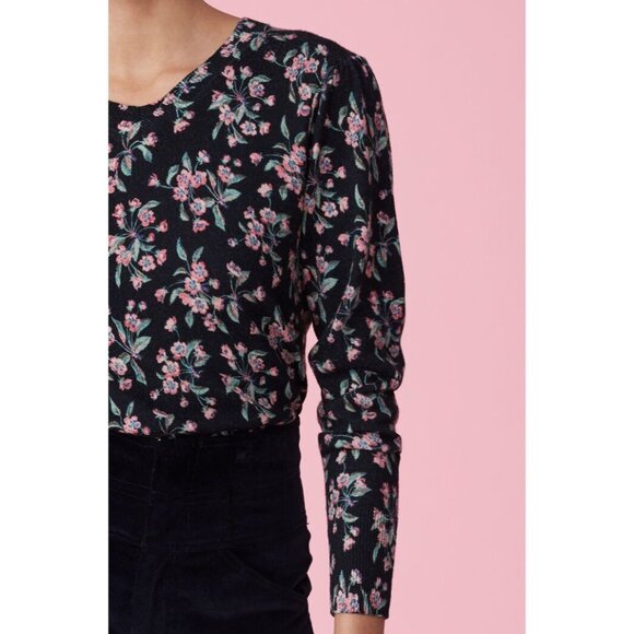 Rebecca Taylor Tilda Floral Sweater - Picture 3 of 5